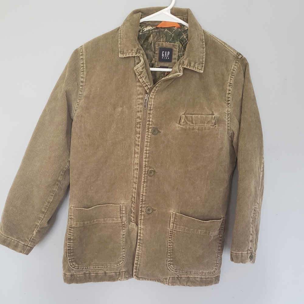Gap lined corduroy jacket